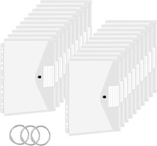 Clear Plastic Wallets A4