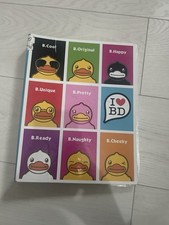 Cute Duck Design Binder Folder
